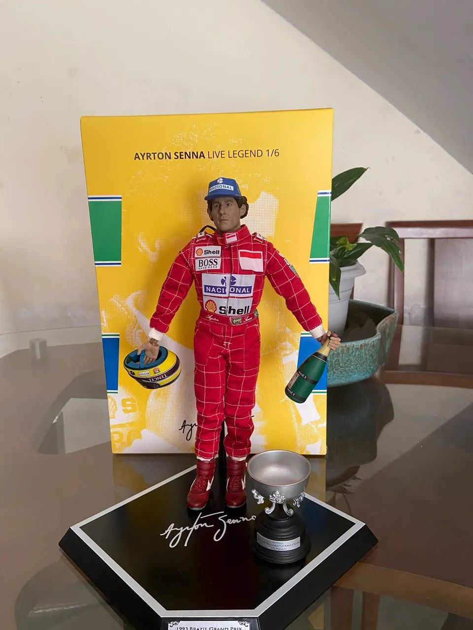 Ayrton Senna Scale 1/6 Live Legend Iron Studios Regular