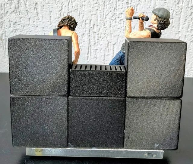 Bonecos AC/DC Brian Johnson e Angus Young Neca - Foto 5