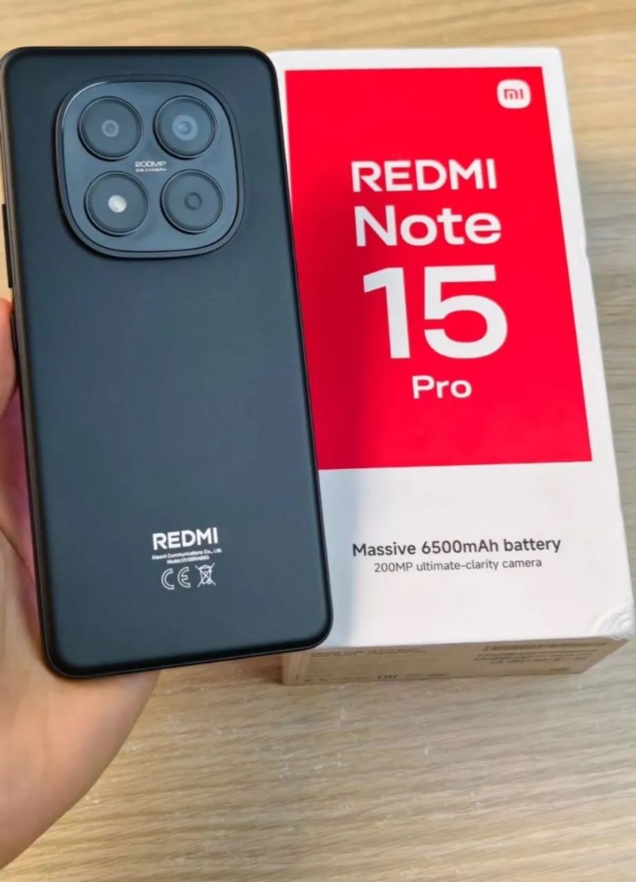 Redmi Note 15 Pro 4G 256GB 8RAM NFC Lacrado Global 
