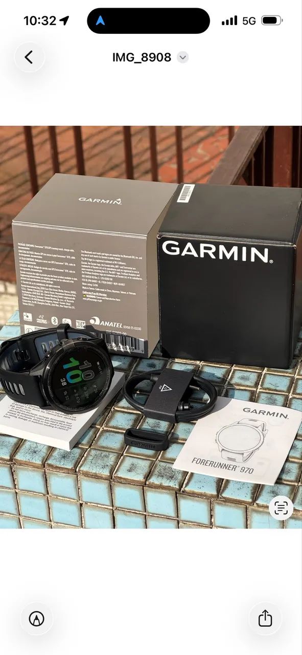 Garmin 970 NOVO na caixa 