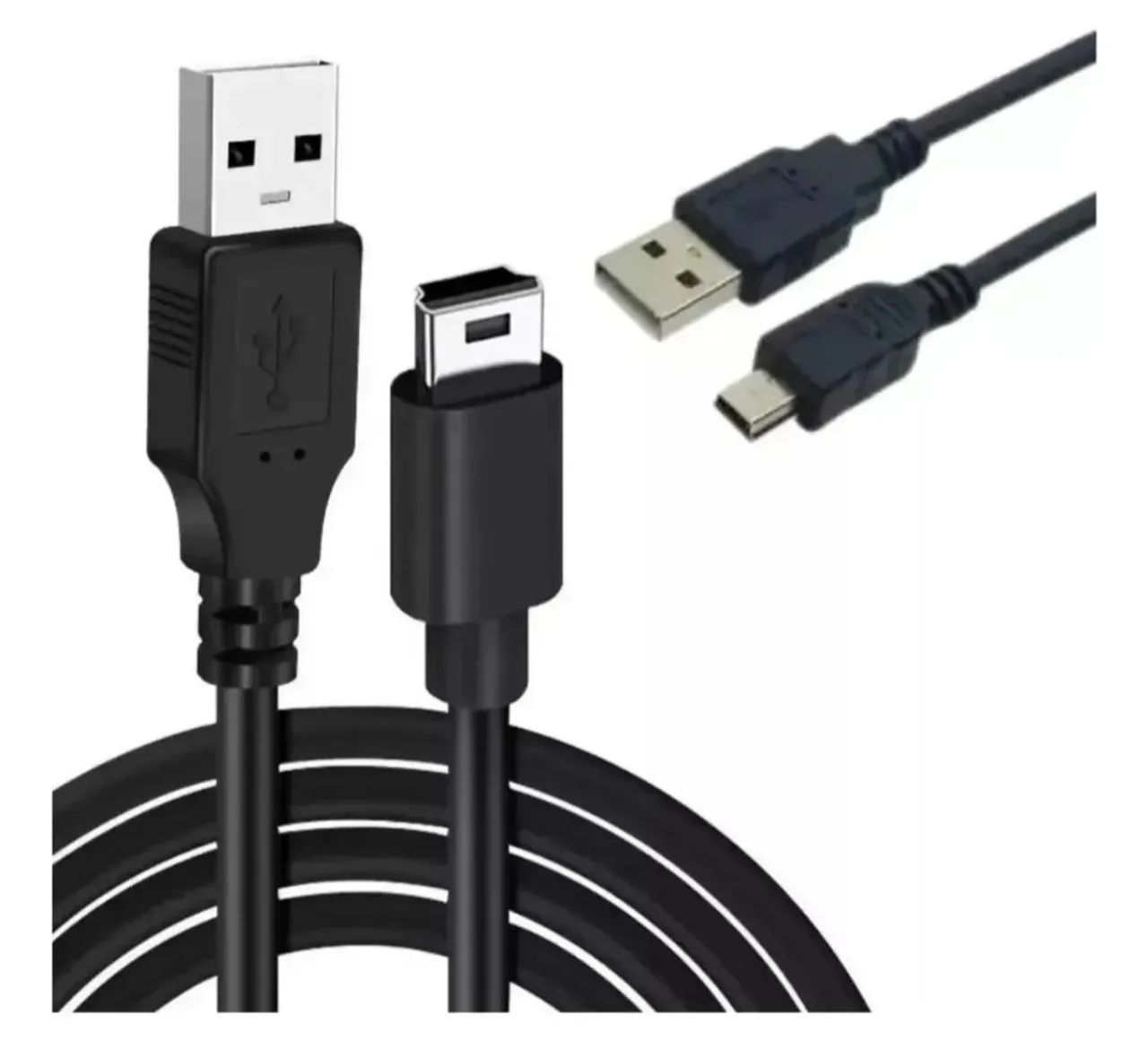 Cabo Usb V3 Compatível Com Controle Ps3 Cameras Antigas - Foto 2
