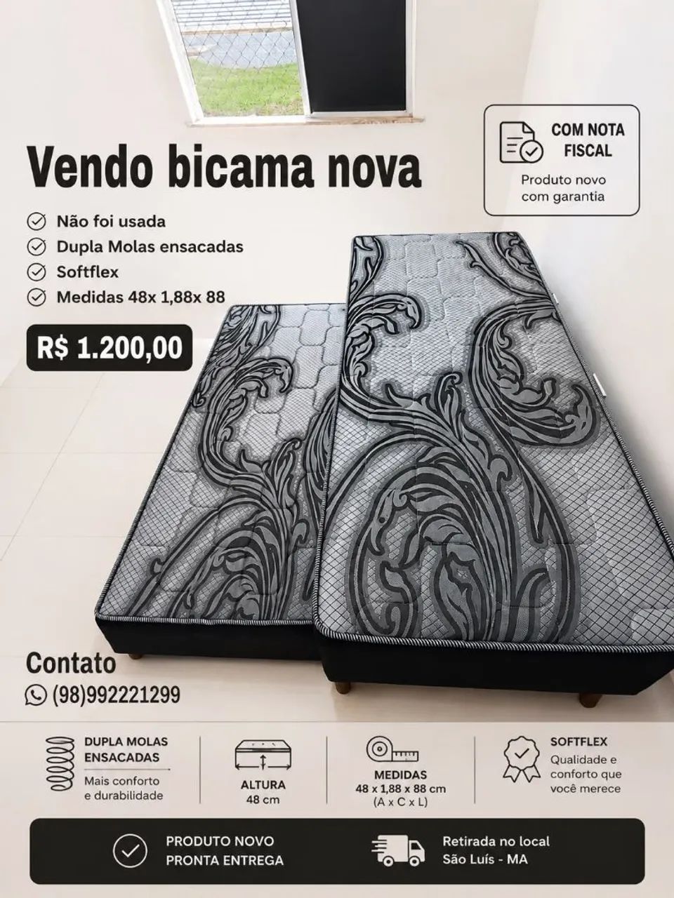 Vendo bicama