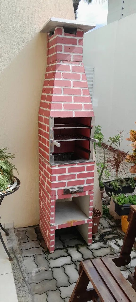 Churrasqueira modular - pré-moldada 