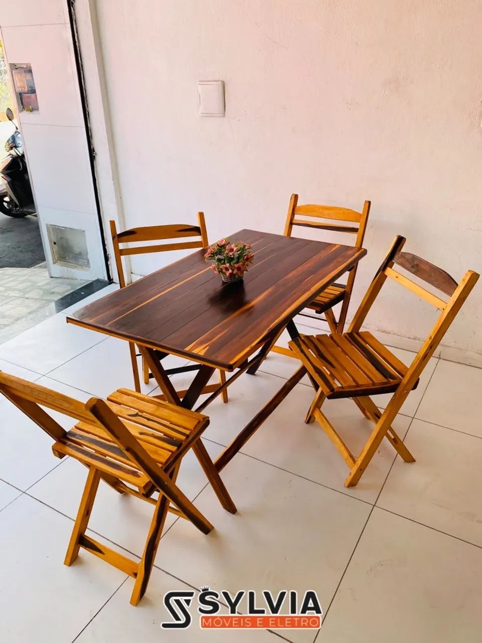 CONJUNTO 70x1,20 RETANGULAR DOBRÁVEL  - Foto 3