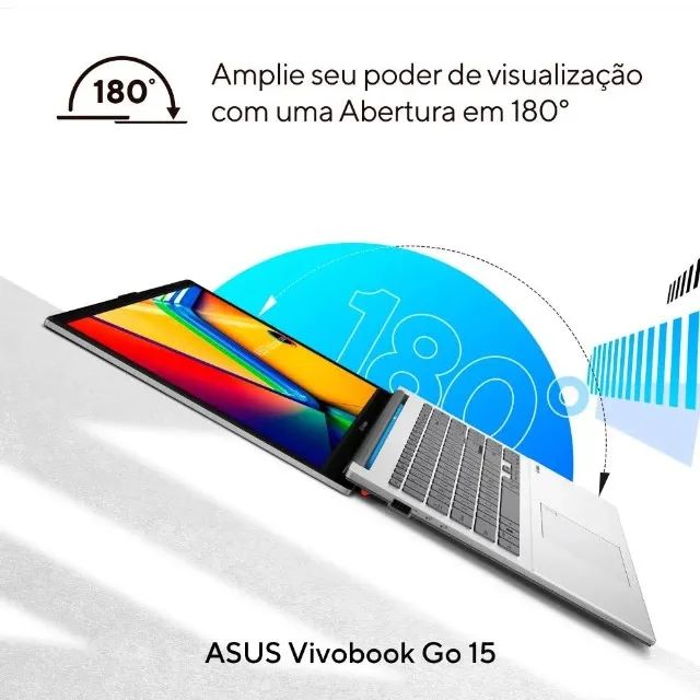 Notebook Asus Vivobook Go E1504G  Intel Core i3 N305 8GB RAM DDR4 3200  - Foto 4