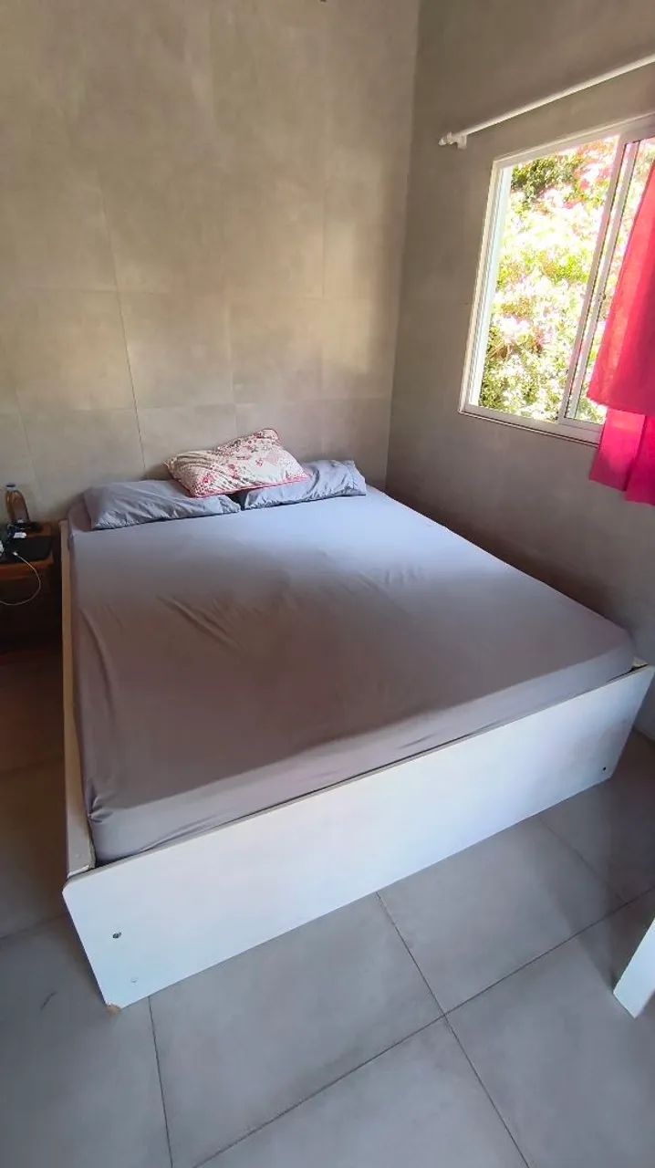 Vendo cama e colchão queen - Foto 2