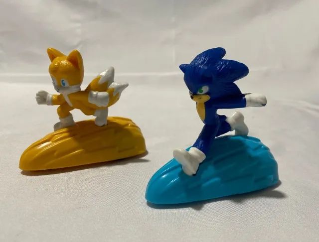 kit raro boneco sonic e tails - original - Foto 3