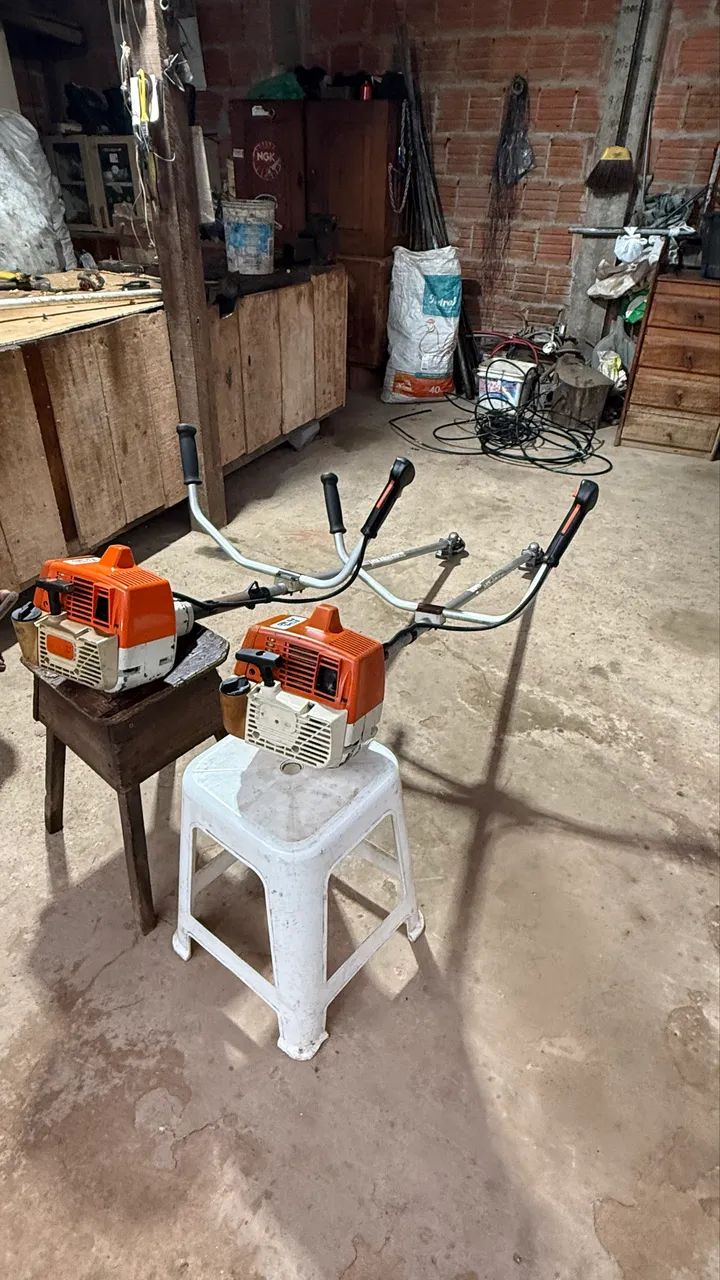 Vendo essas 2 Roçadeiras STHIL 160 - Foto 3