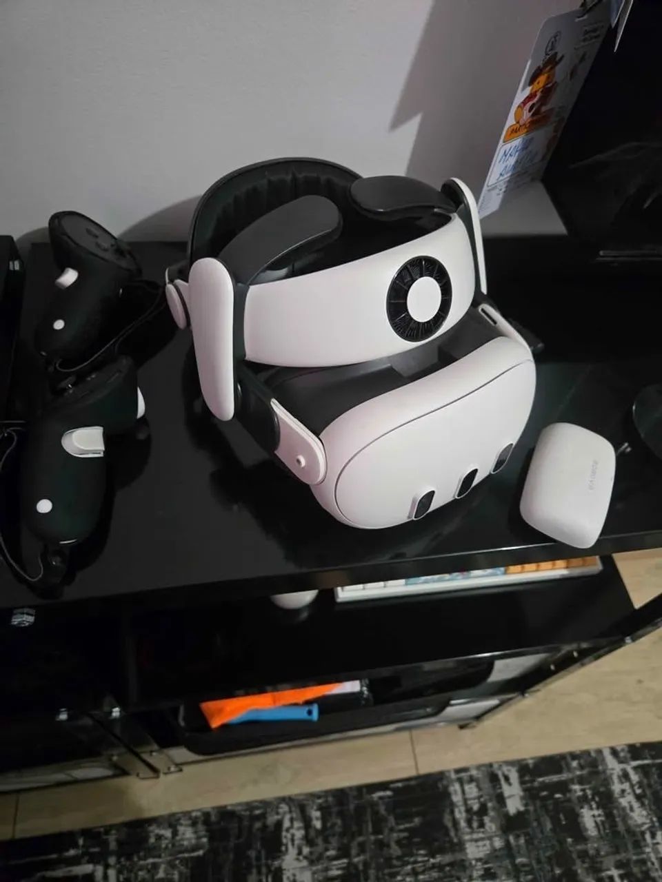Meta Quest 3 128 GB completo + BOBOVR S3 Pro + Cabo Link