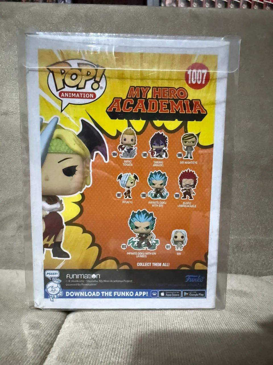 Boneco funko pop! My hero academia- Ryukiu