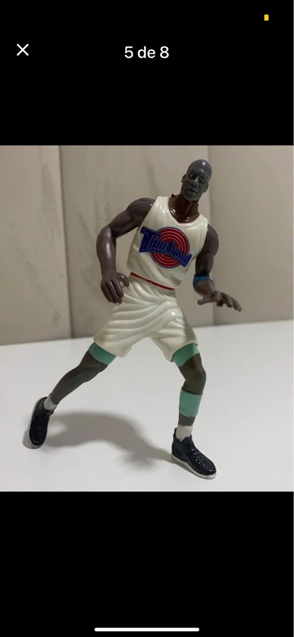 Michael Jordan e Charles Barkley Space Jam anos 90  - Foto 5