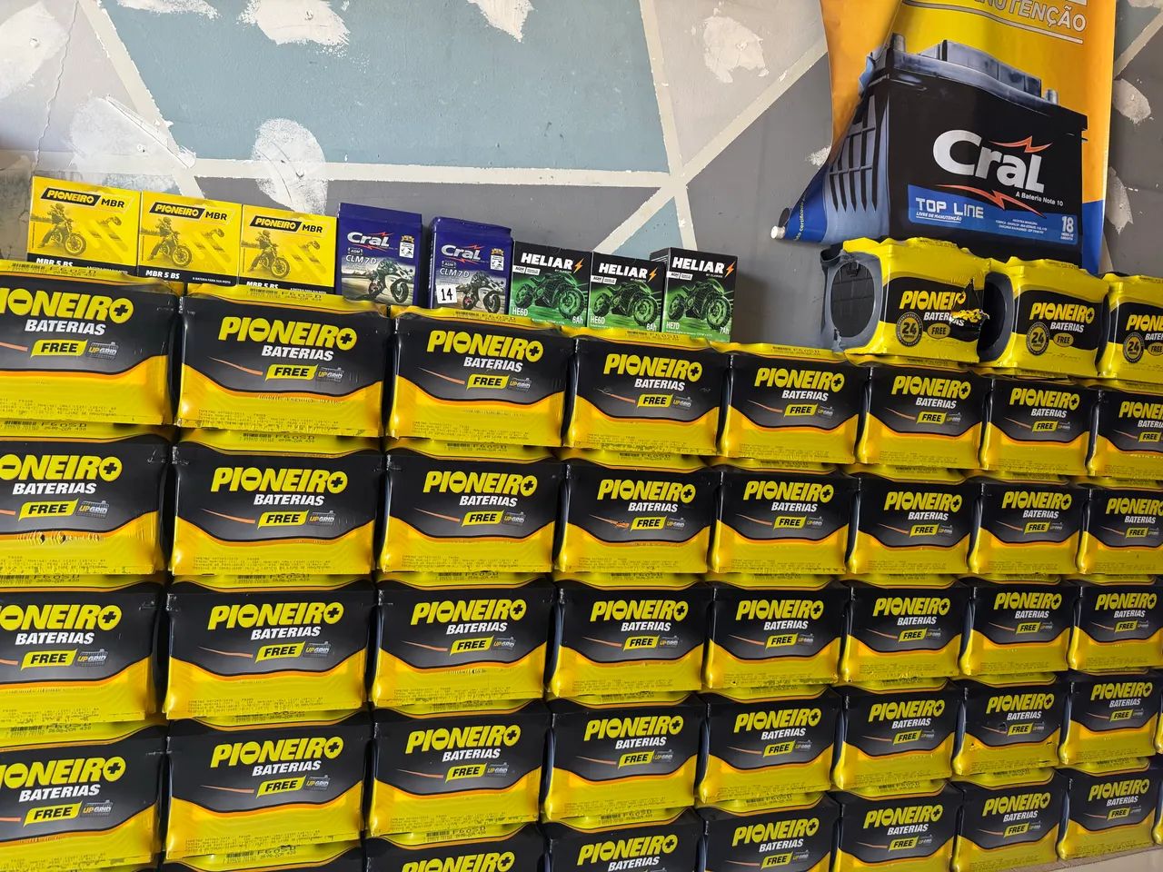 Bateria pioneiro 60 ah preço imperdível  - Foto 3