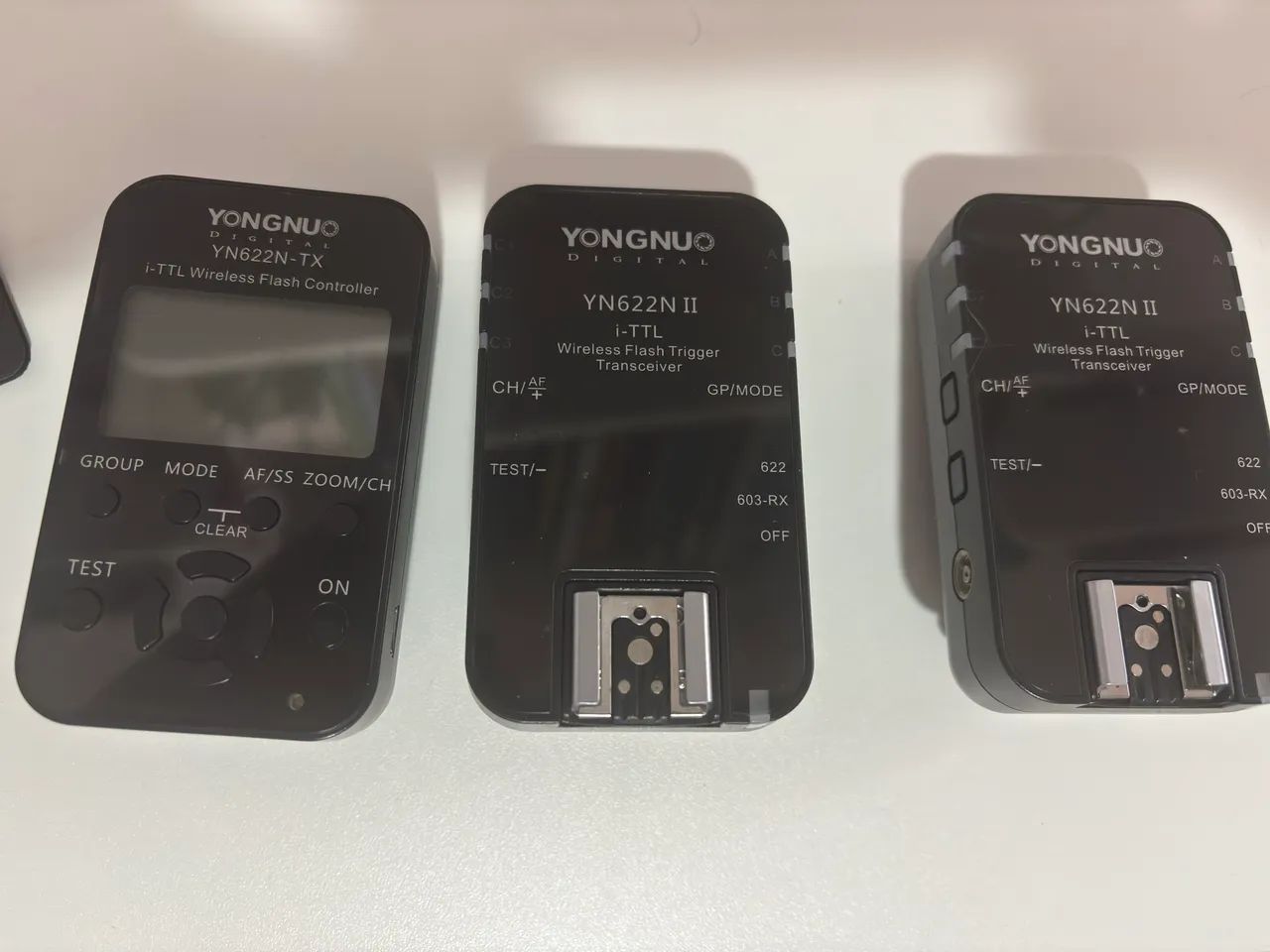 Vendo transmissor e receptores Flash para Nikon