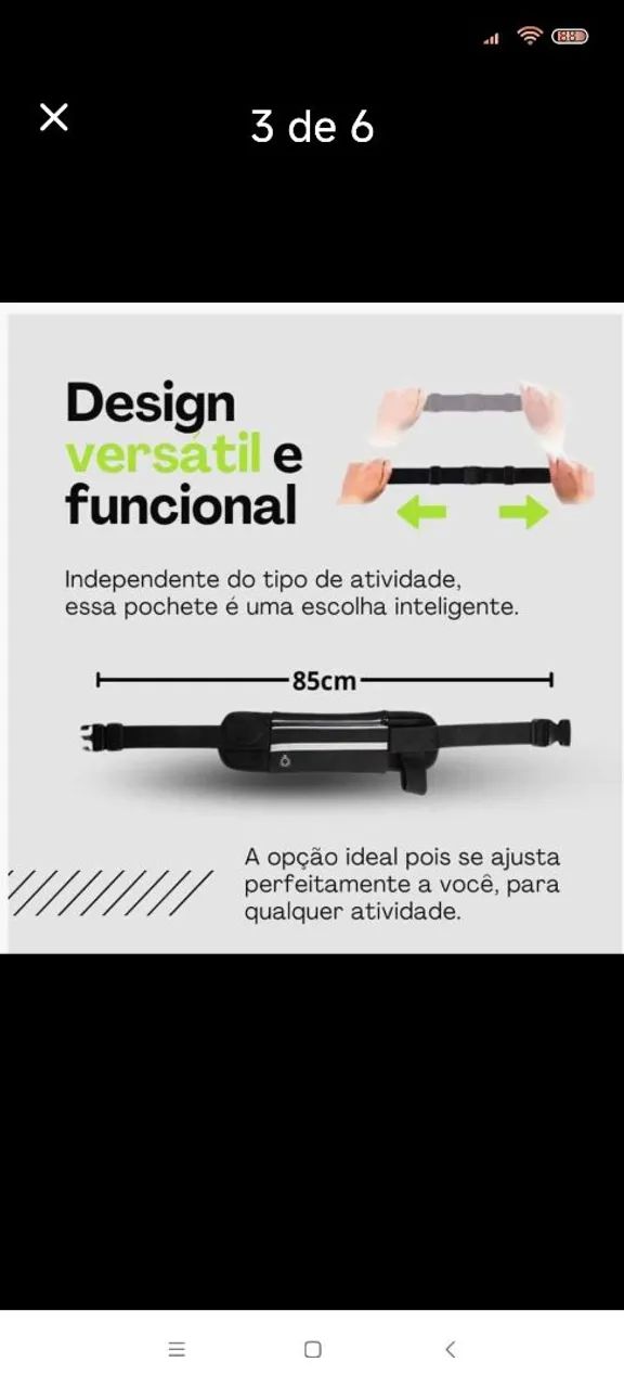 Pochete esportiva  - Foto 3