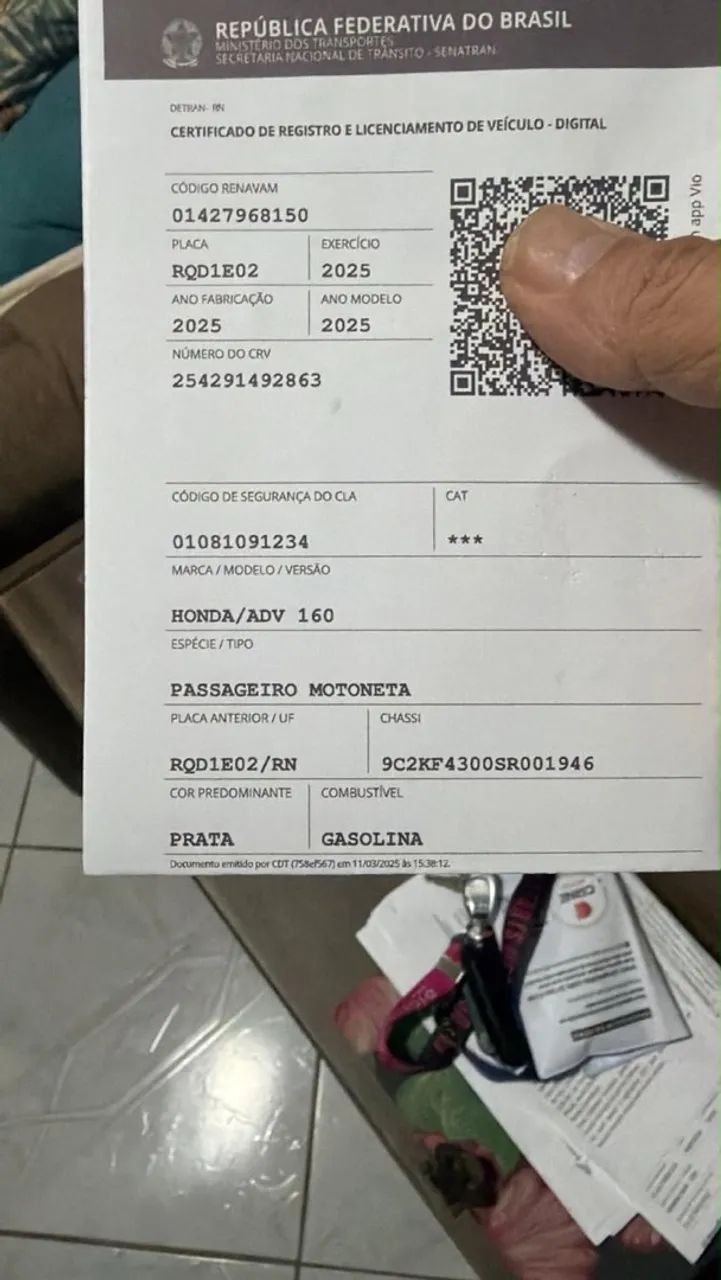Moto Honda ADV 2025 + Capacete Honda Original - Foto 4