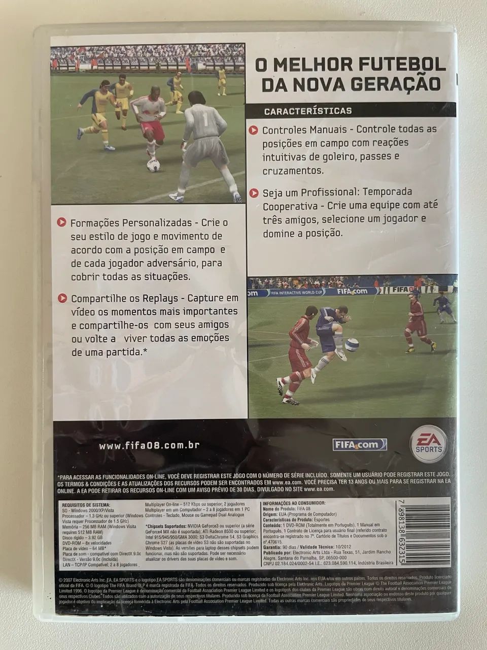 Jogo de PC - FIFA 08 - Foto 2