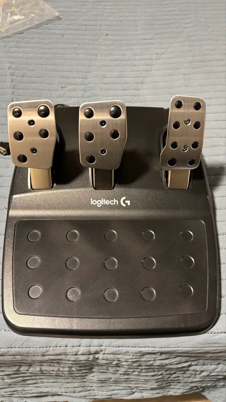 Volante logitech g920 com câmbio  - Foto 5