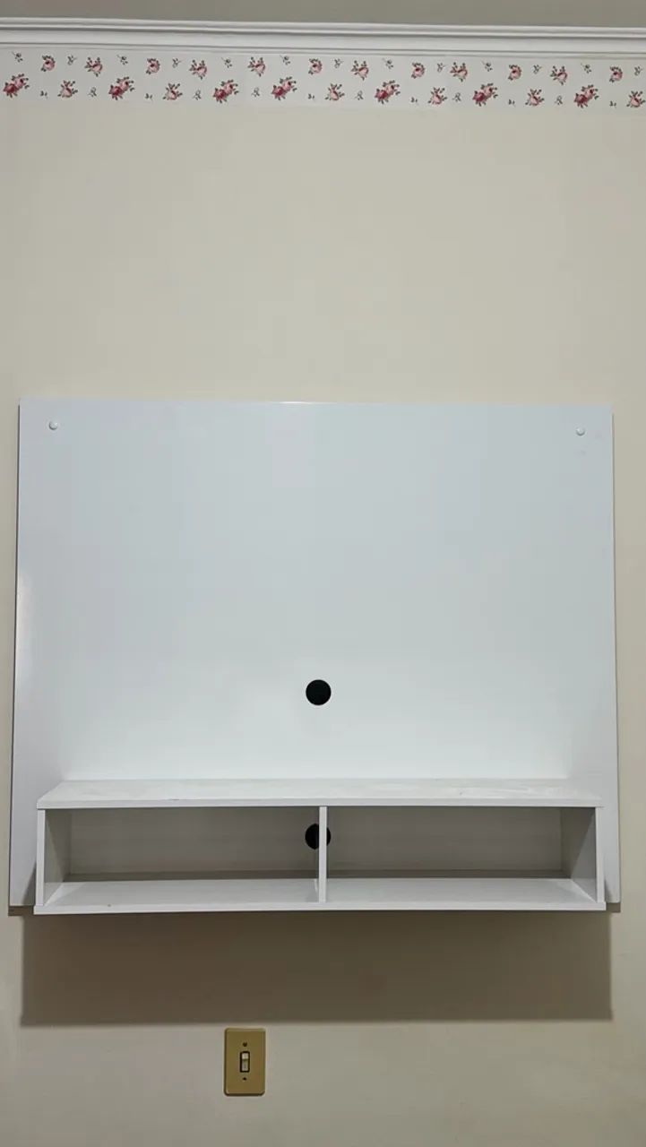 PAINEL TV ATÉ 52 POLEGADAS MDF BRANCO