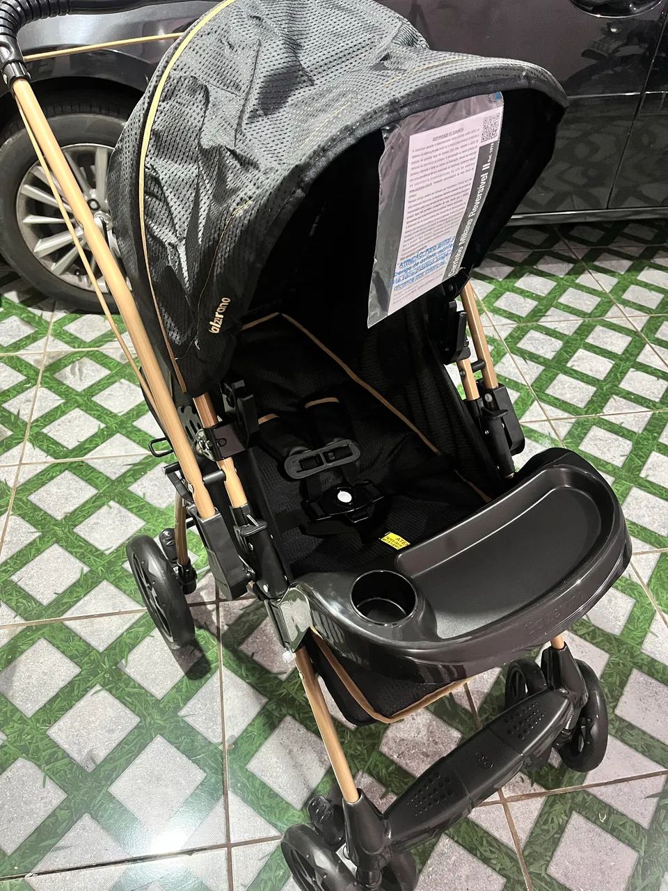 Carrinho bebê conforto e kit berço  - Foto 4