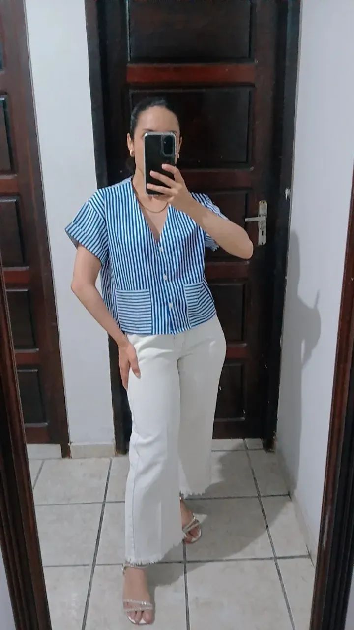 Blusa, dois em uma