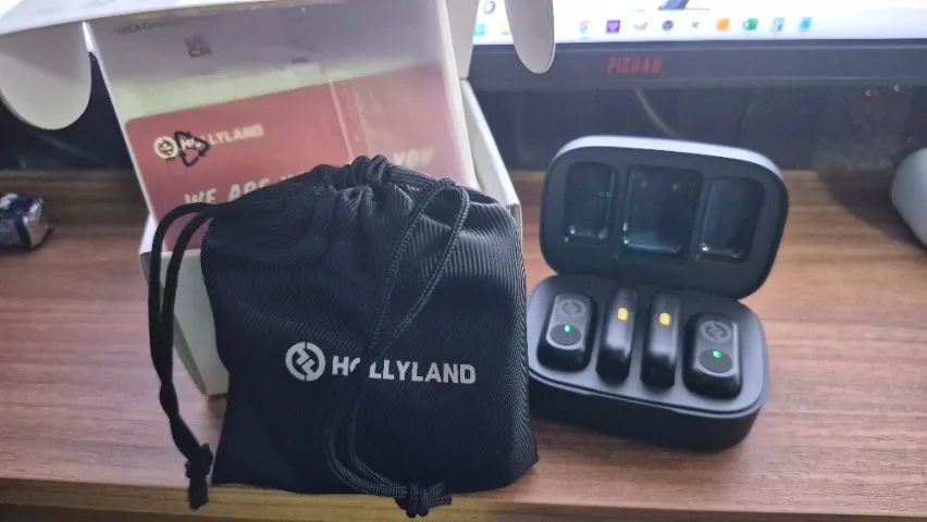 Microfone de Lapela Sem Fio Hollyland Lark A1 - Combo USB-C e Lightning - Foto 4