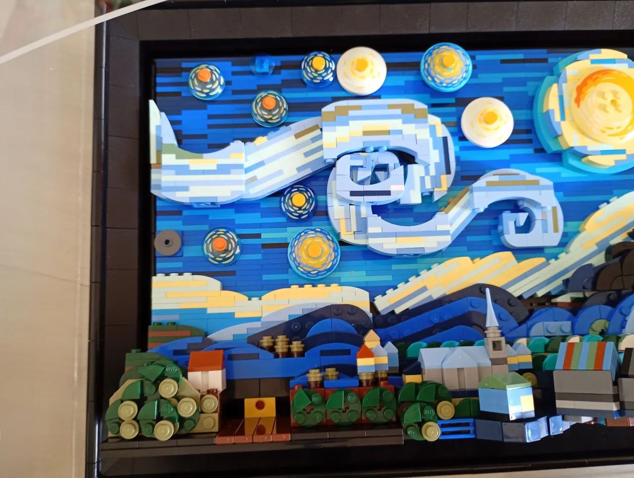 LEGO Ideas Vincent Van Gogh A Noite Estrelada - Foto 5