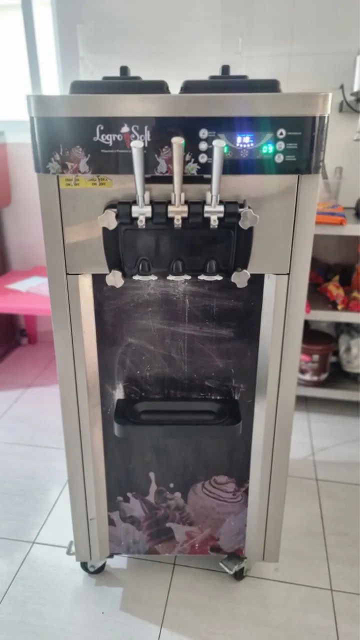 Máquina de sorvete - praticamente nova, pouquíssimo uso - Foto 4