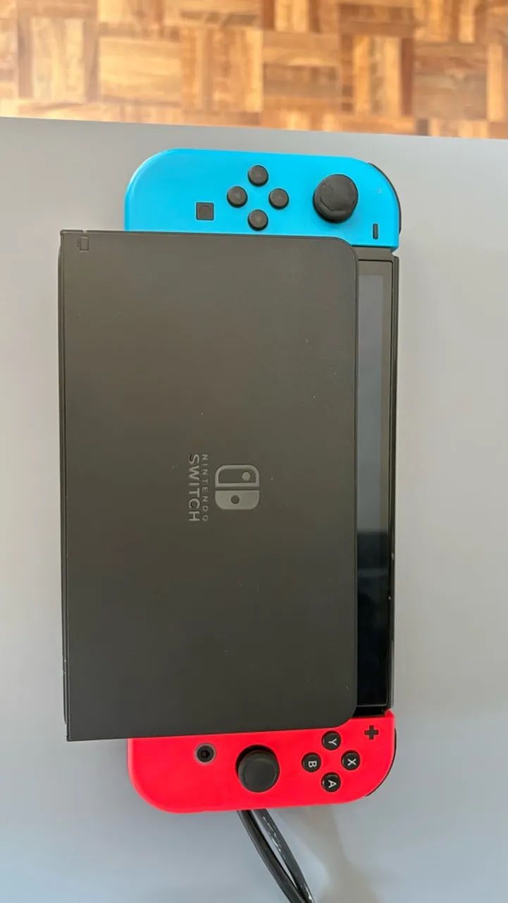 NINTENDO SWITCH OLED - kit completo à venda - Foto 2