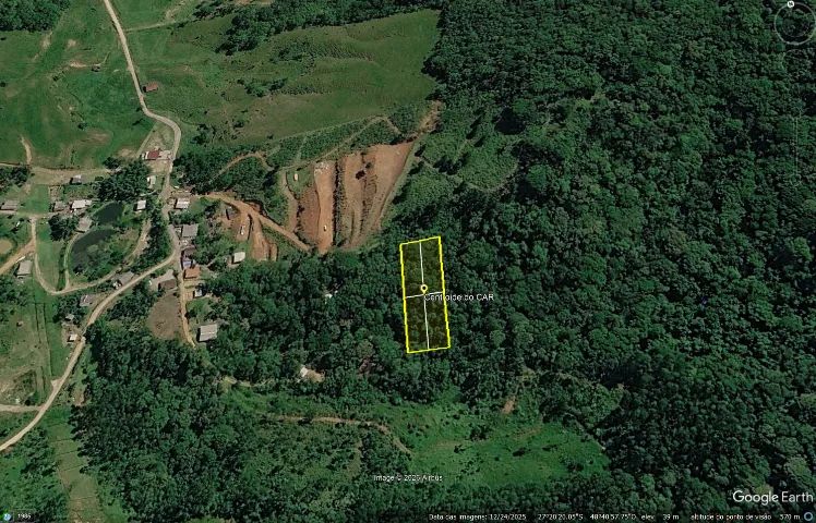 Área para chácara com 2.700m2