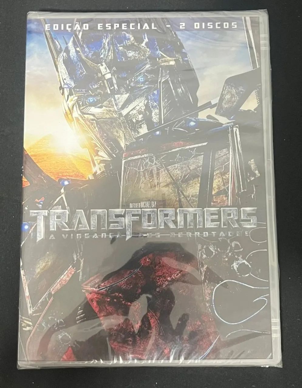 Dvd Duplo Do Filme Transformers - A Vingança Dos Derrotados