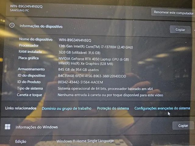 Galax book ultra 3 RTX 4050 - Foto 3