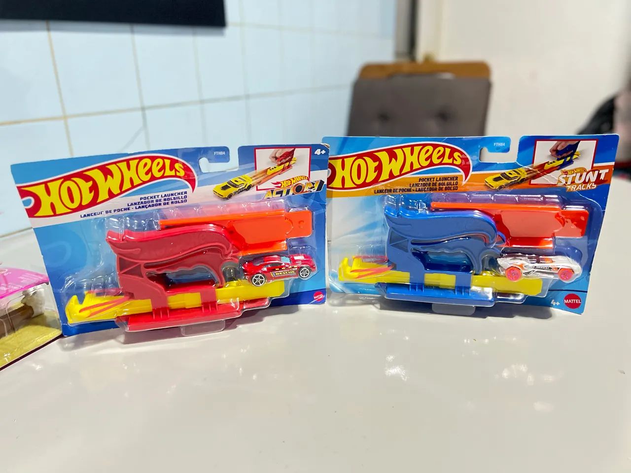 Lançador hot wheels original 