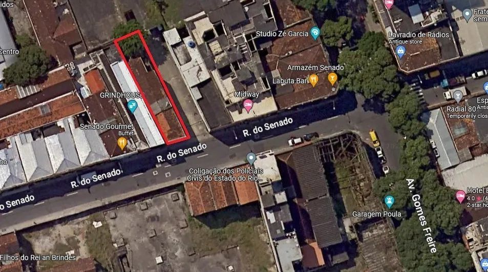 Sobrado histórico em excelente localização 360 m2 no Centro do Rio a Venda / Rio de Janeir