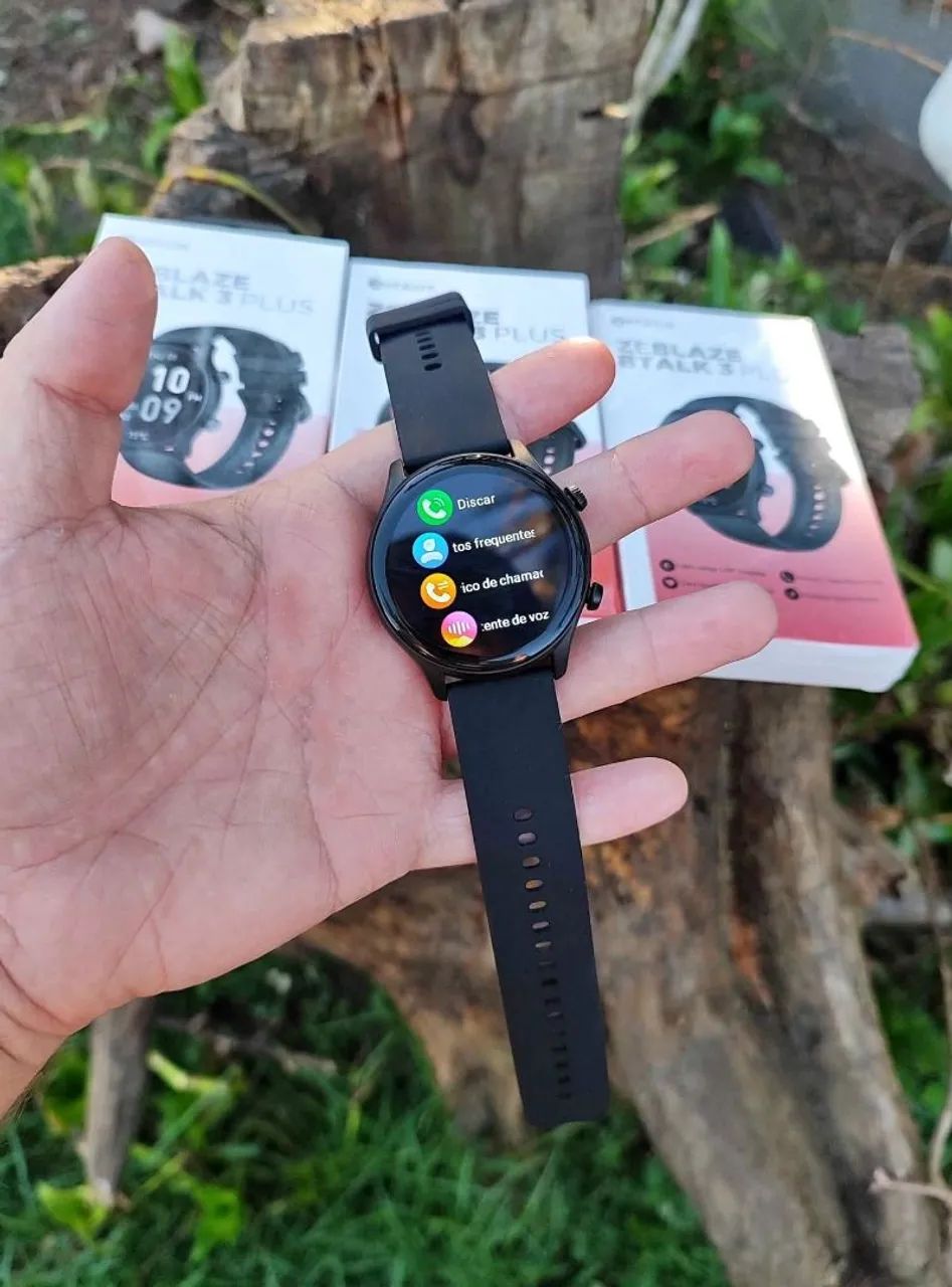 Zeblaze btalk 3 plus Redondo mais pulseira - Foto 2