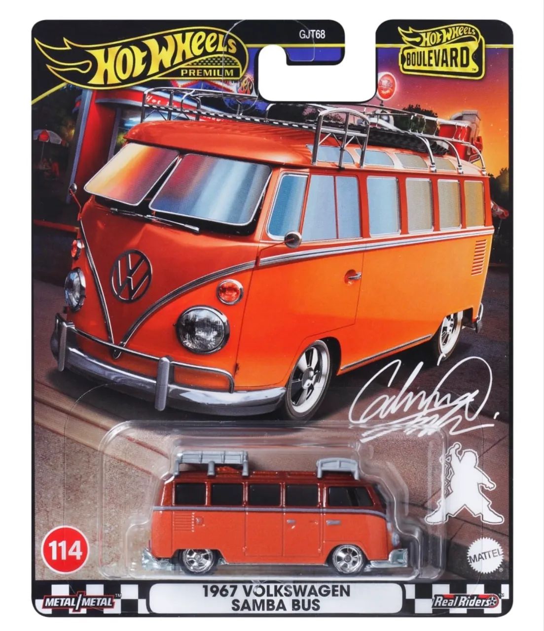 Hot wheels premium Kombi Samba Bus