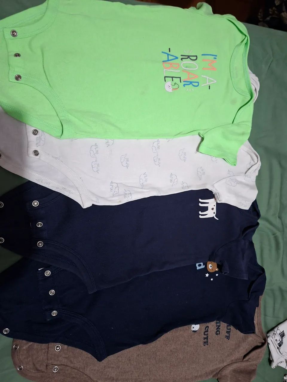 Kit com 5 bory carters 18m