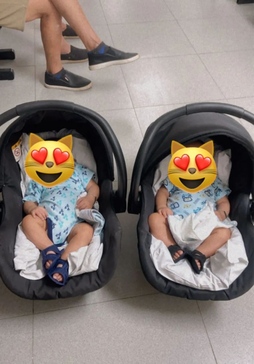 2 bebês conforto galzerano