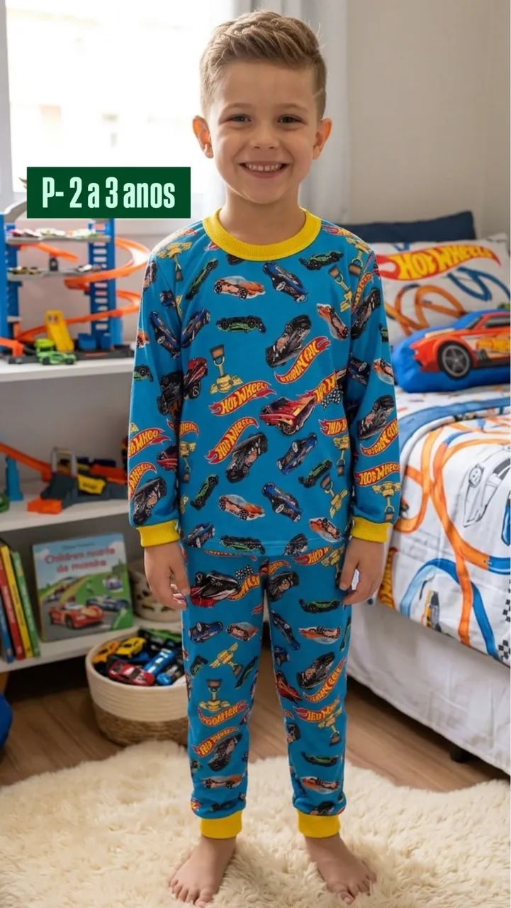 Pijama Infantil Suede Premium - Foto 2