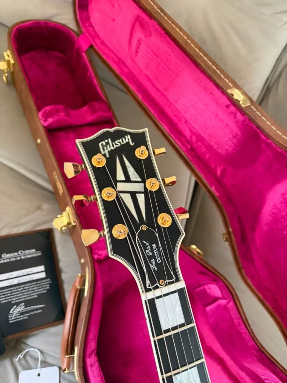 Gibson Les Paul Custom Ebony 2016 - Foto 2