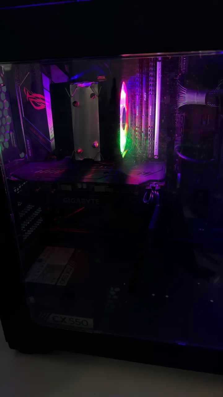 PC Gamer com RX 5500 XT e 64gb ram
