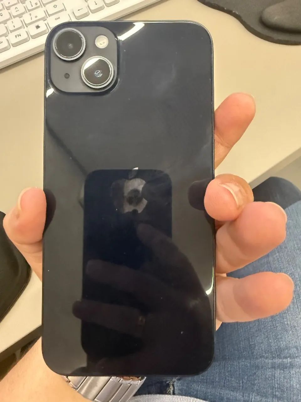iPhone 14 Plus com nota fiscal - Foto 3