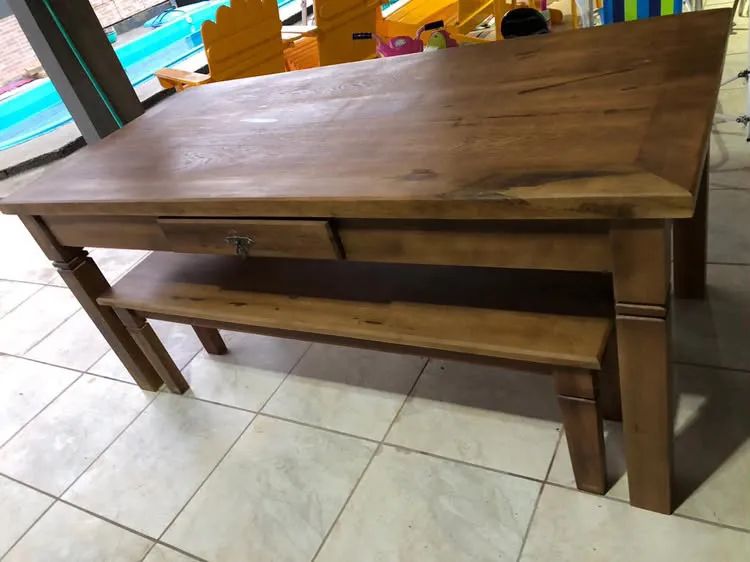 Mesa madeira  - Foto 3