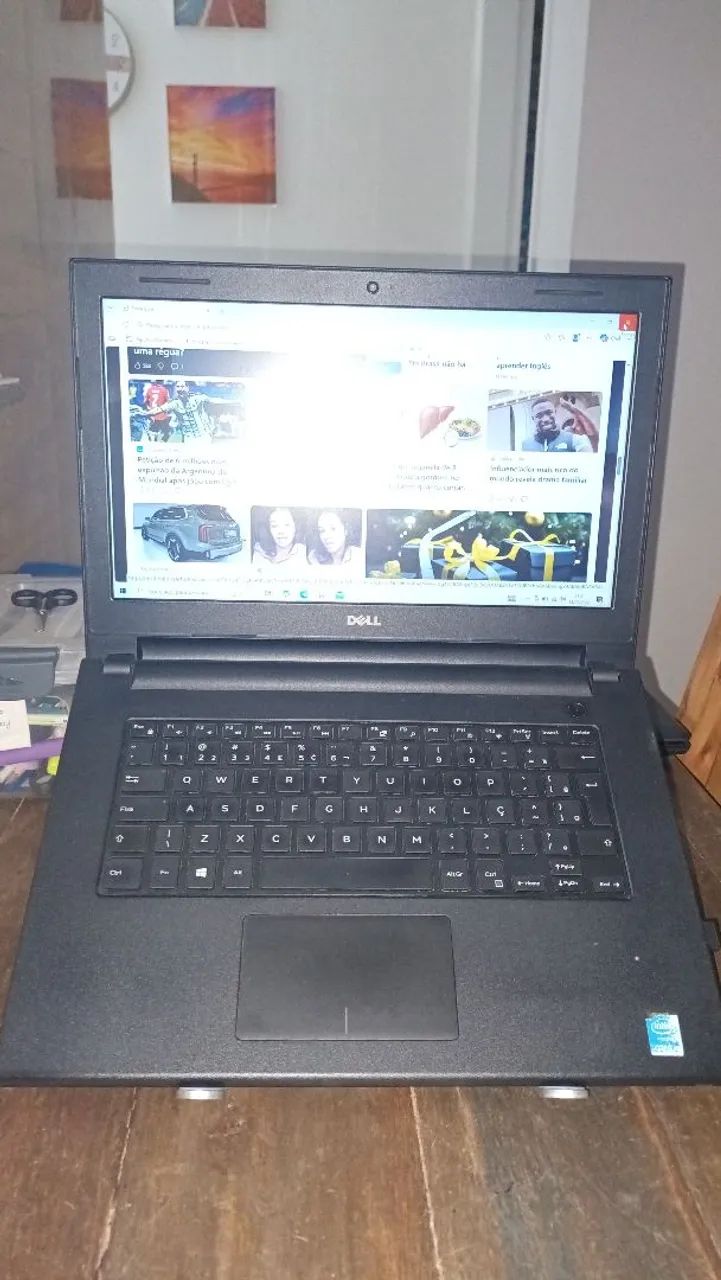 Notebook Dell 14 polegadas 4 de ram e 1 tera de HD, processador i5 geração. Frete grátis  - Foto 2