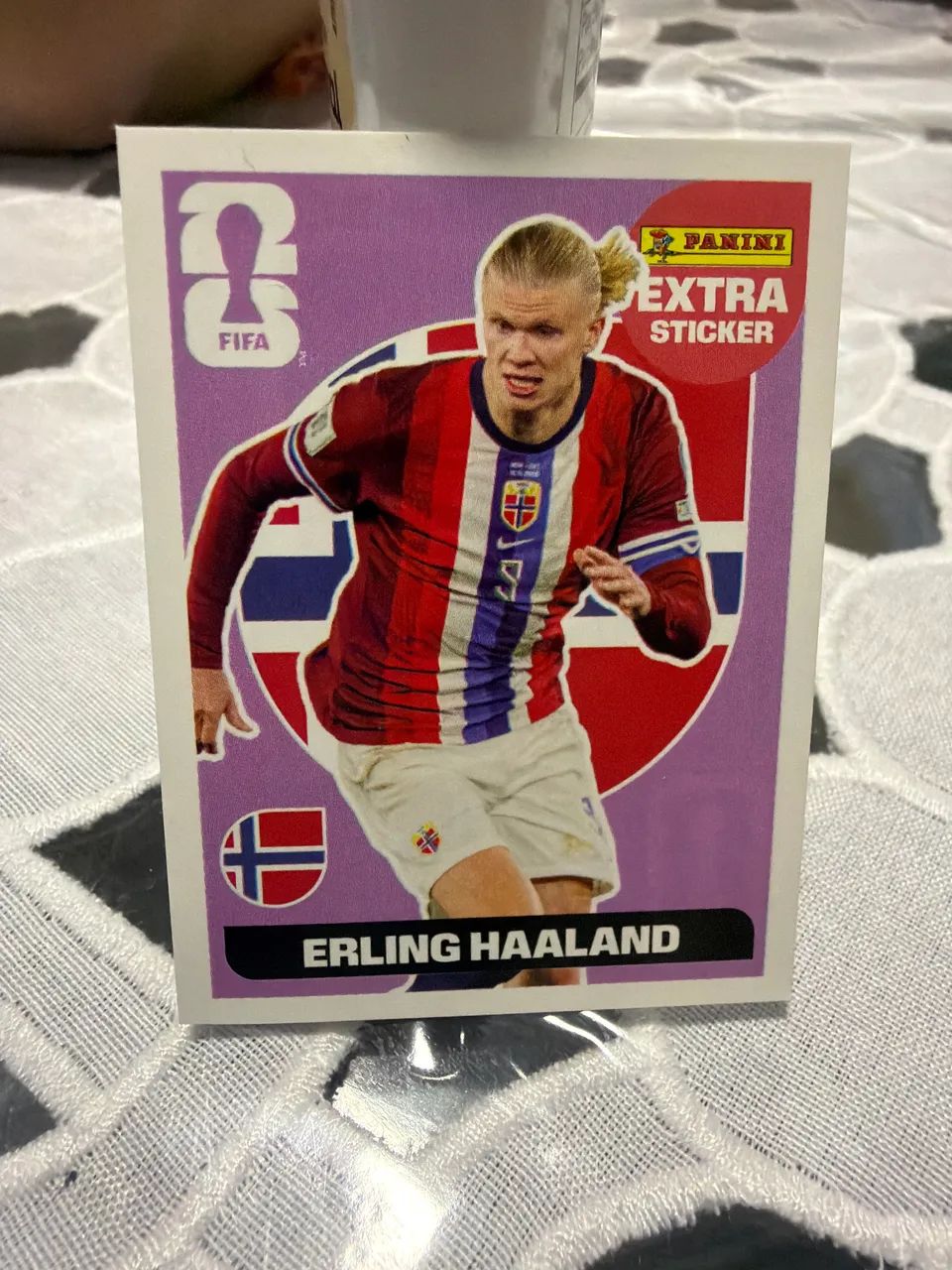 Figurinha Legend Haaland Lilás 