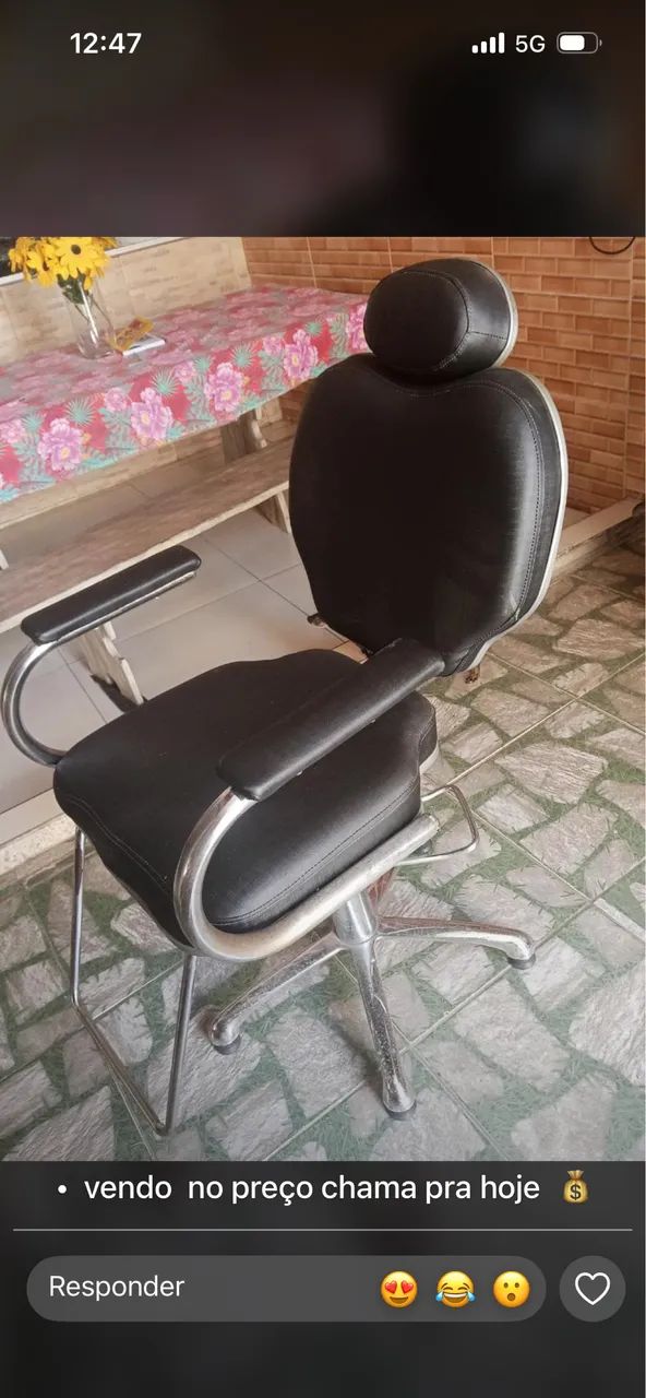 CADEIRA DE BARBEIRO 