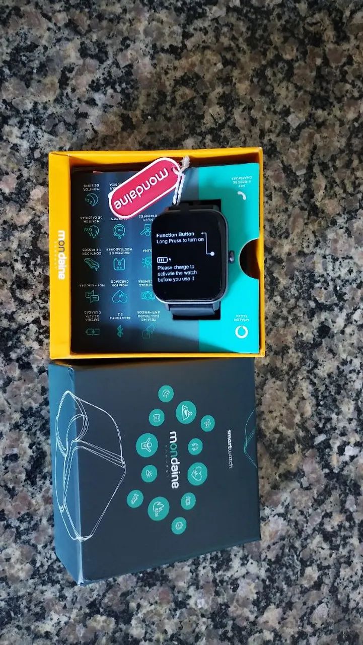 Relógio smart na caixa sem uso. - Foto 4