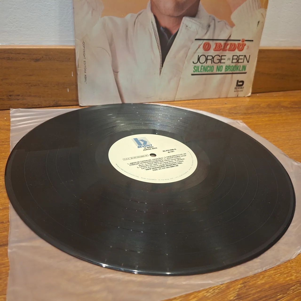 LP O Bidu, Silêncio no Brooklyn /Jorge ben - Foto 3