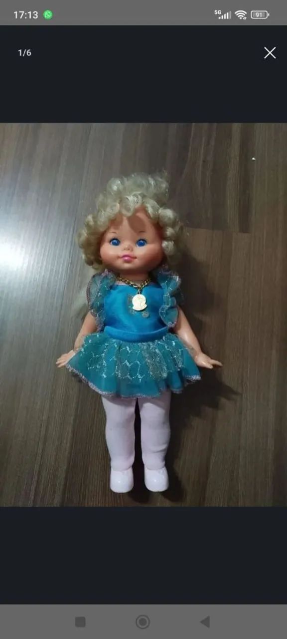 Boneca anos 80 