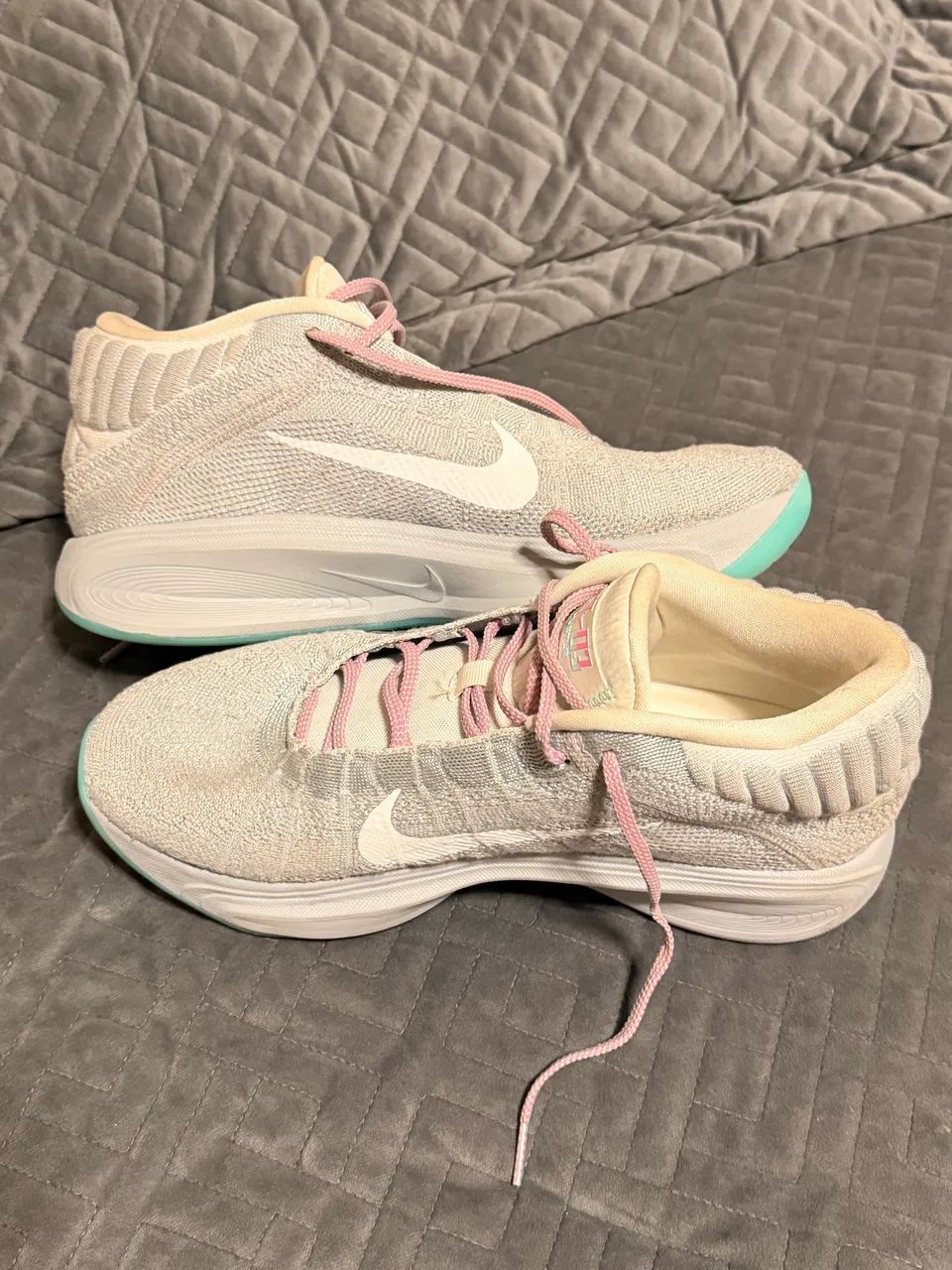 Nike GT Hustle 3 Wolf cinza 43 - Foto 3