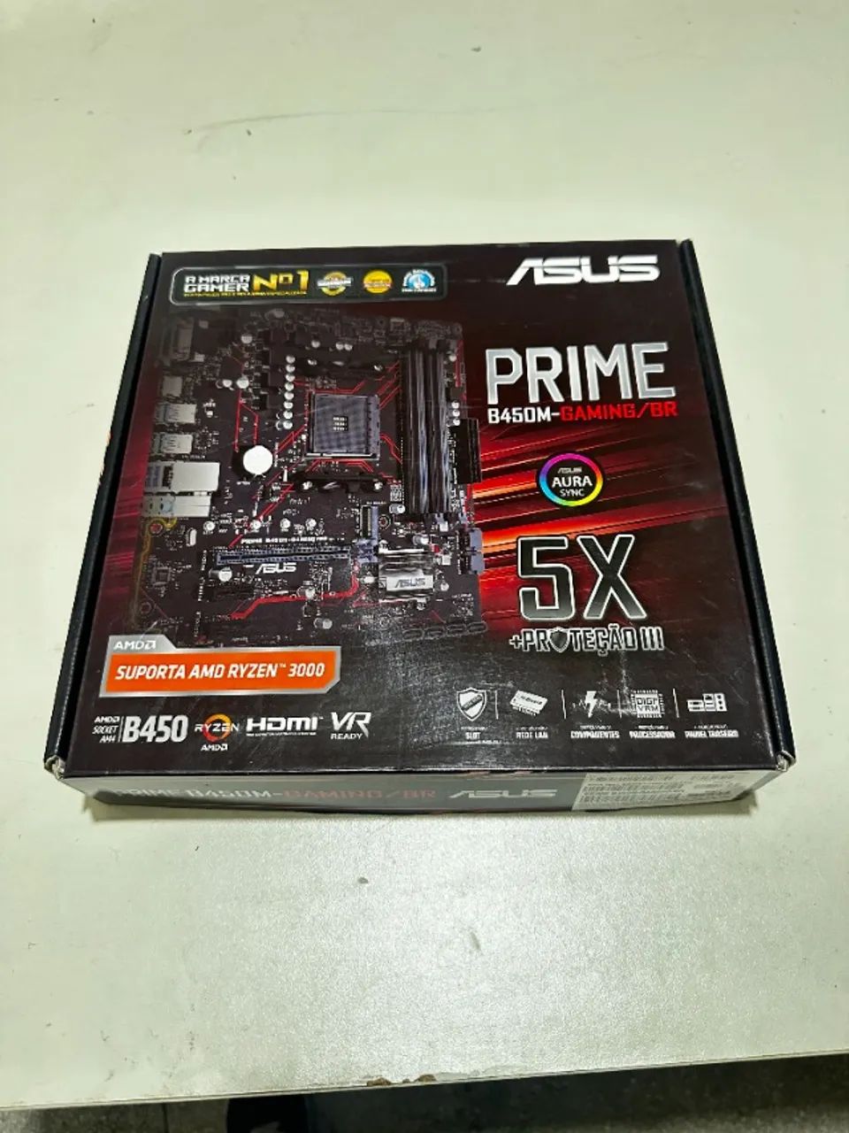 Placa-mãe Asus Am4 Prime B450m-gaming/br